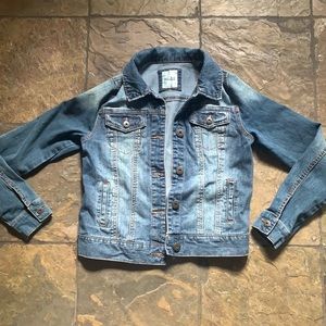 Mudd denim jean jacket New without tags size Jr. Medium
